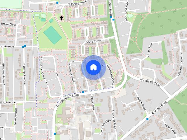 House for rent in Mildenhall, West Suffolk