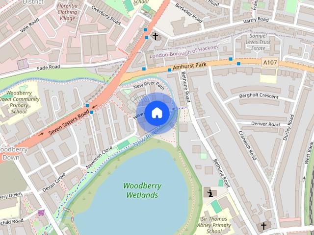 Apartment for rent in Woodberry Down, Greater London