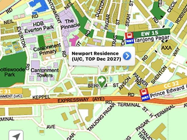 Condominium for sale in Shenton Way, 02 City, Business District