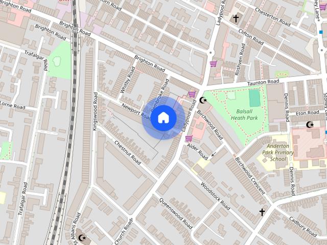 House for rent in Balsall Heath, Birmingham