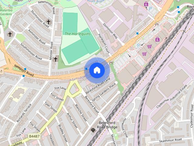 House for rent in Penylan, Falcon Lodge