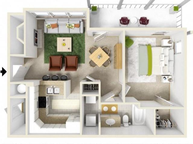 Apartment for rent in Kansas