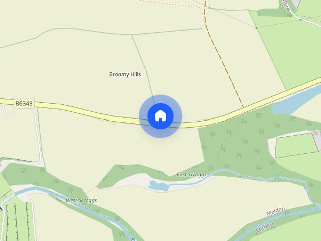 House for rent in Mitford, Northumberland