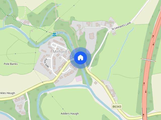House for rent in Mitford