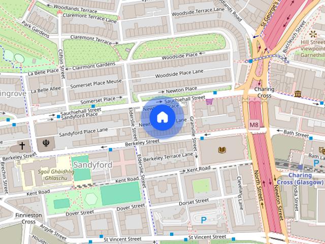 Apartment for rent in Sandyford, Glasgow