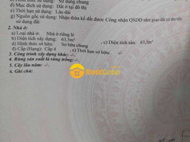 Nhà mặt phố bán