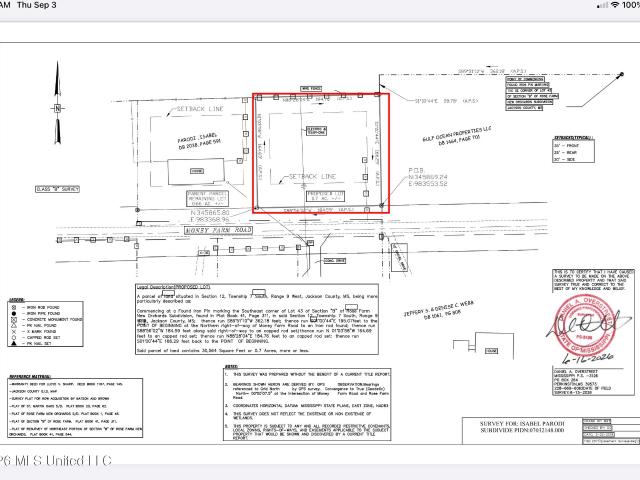 Land for sale in Ocean Springs, Mississippi