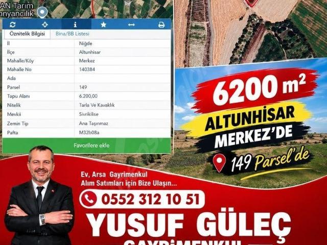 Altunhisar, Niğde içerisinde satılık Arsa