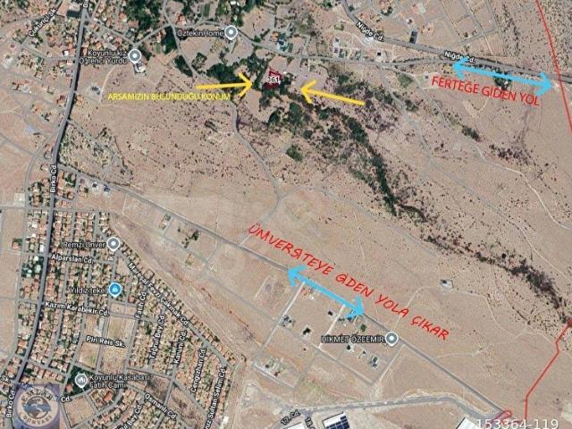 Niğde içerisinde satılık Arsa