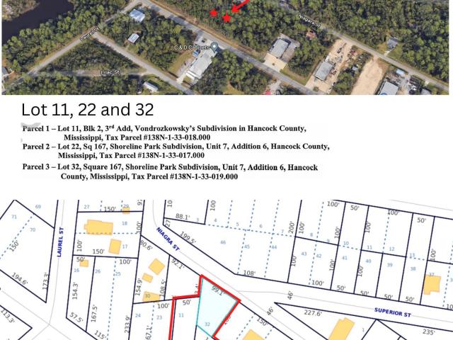 Land for sale in Waveland, Mississippi