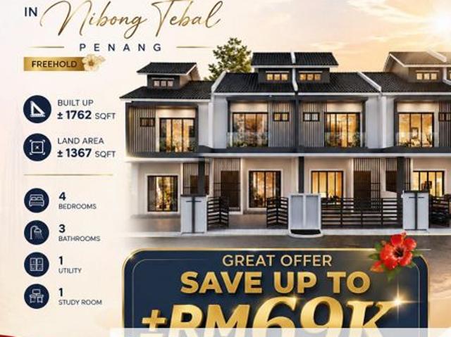House for sale in Wellesley, Penang