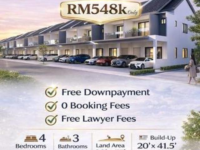 Terraced House for sale in Wellesley, Penang