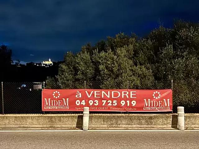 Terrain vente à Nice