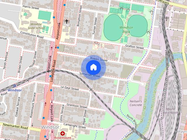 Apartment for rent in Windsor, Greater Brisbane