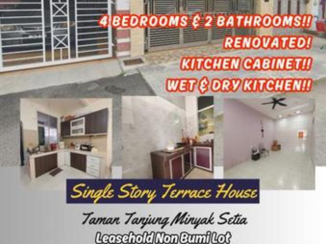 Terraced House for sale in Tanjung Minyak, Bandaraya Melaka