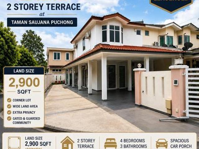Terraced House for sale in Puchong, Majlis Bandaraya Subang Jaya