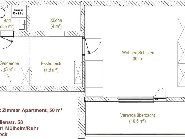 Apartment mieten in Köln, Saarn