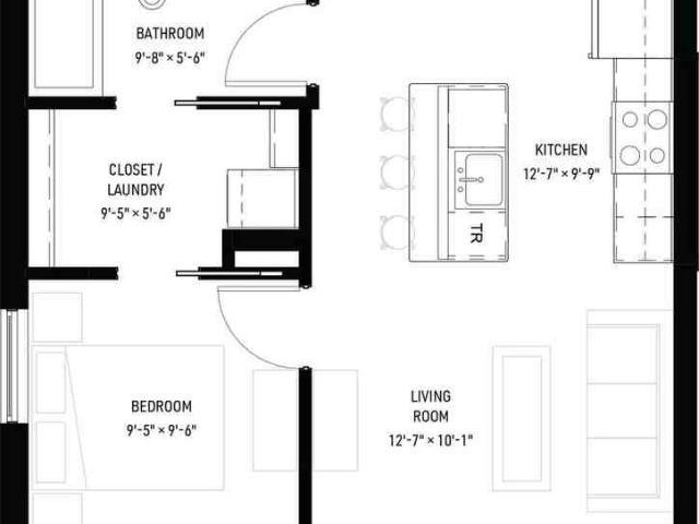 Apartment for rent in Stevens Square - Loring Heights, Minneapolis