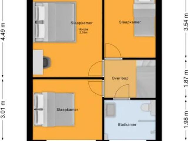 Appartement te huur in Hoofddorp, Beukenhorst-West