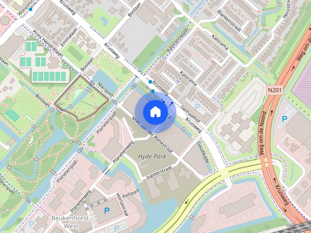 Appartement te huur in Zuid, Hoofddorp