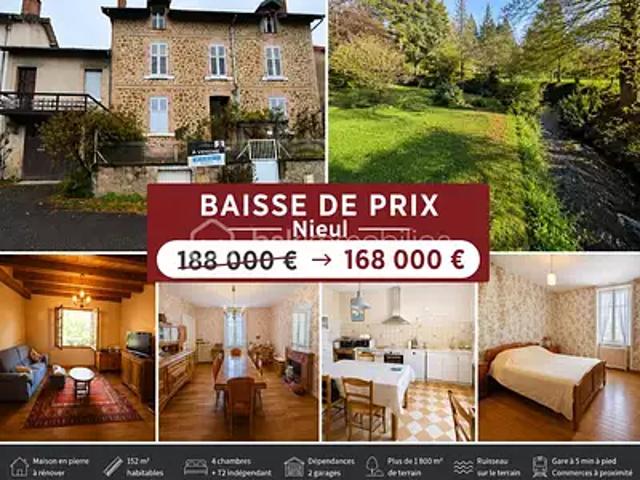 Maison vente à Limoges, Nieul