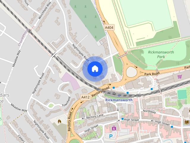 Apartment for rent in Rickmansworth, The Cedars Estate
