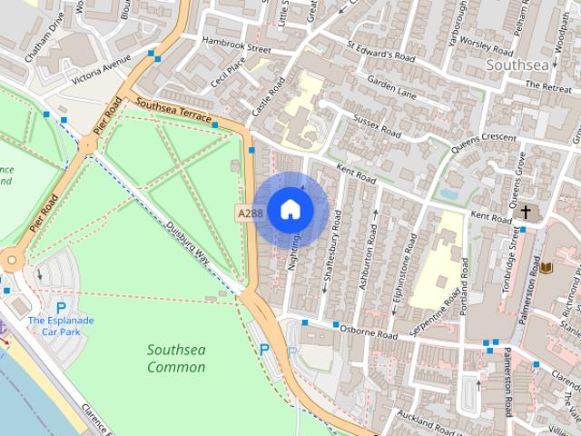 Apartment for rent in Southsea, Portsmouth