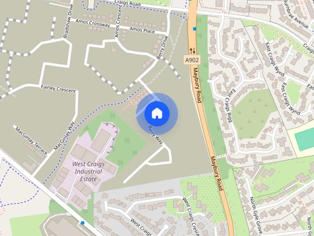 House for rent in Maybury, Scotland