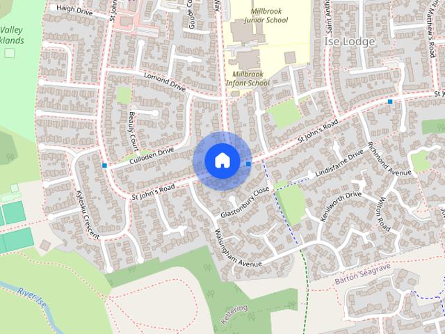 House for rent in Ise Lodge, Kettering