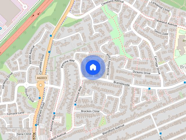 House for rent in Brambleside, Kettering