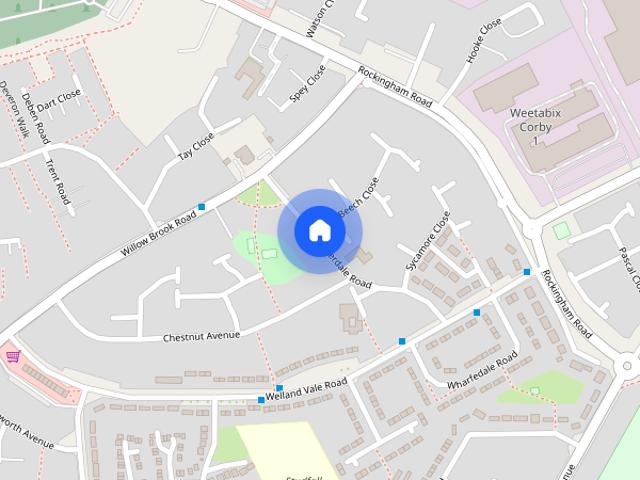 House for rent in Corby Village, Corby