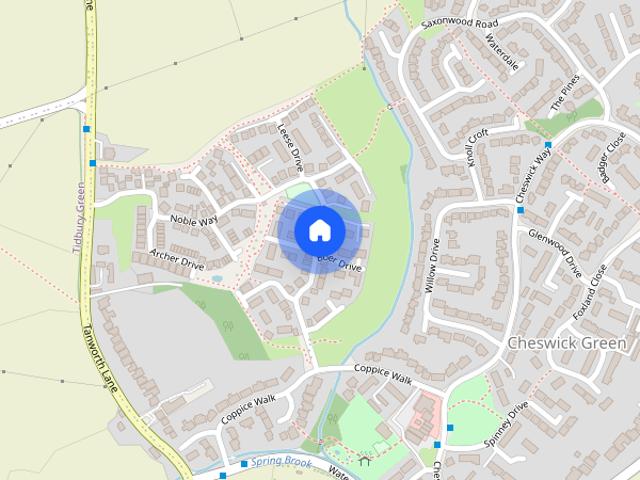 House for rent in Cheswick Green, West Midlands