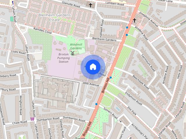 Apartment for rent in Blenheim Gardens Estate, Greater London