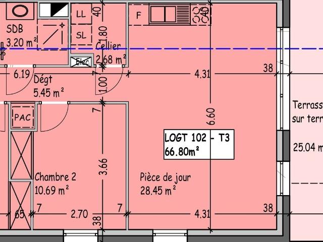 Appartement vente à Pontarlier, Nods