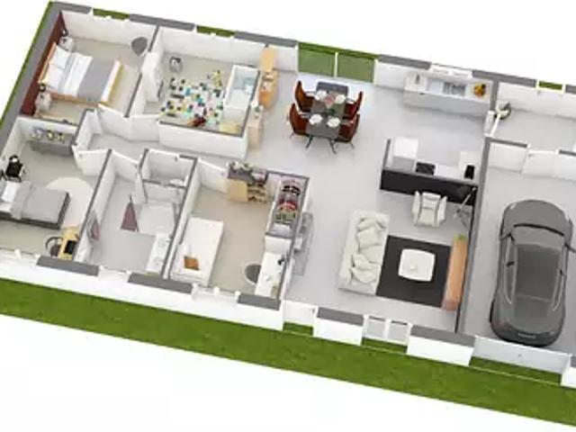 Maison vente à Bourg, Nohant-en-Goût