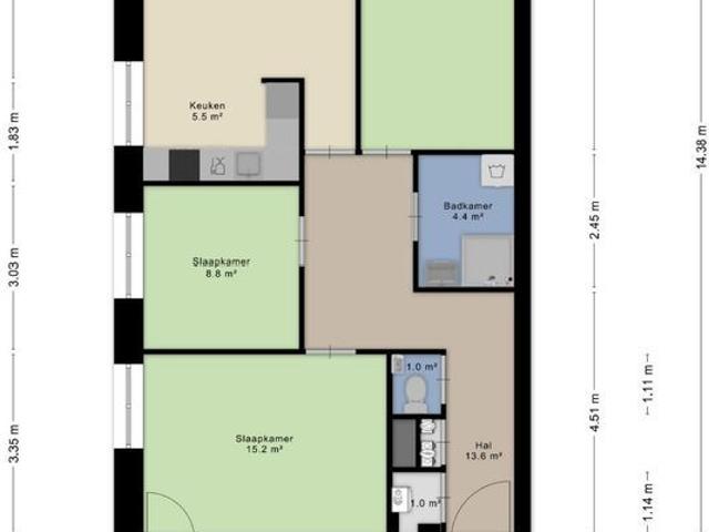 Appartement te huur in Energiekwartier, Zuid Holland