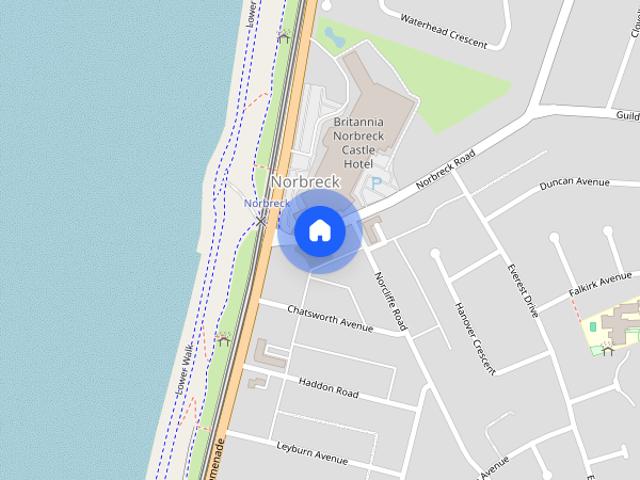 Apartment for rent in Little Bispham, Blackpool