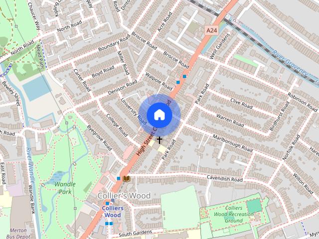 House for rent in London Borough of Merton, Collier's Wood