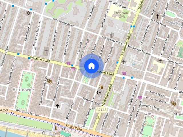 Apartment for rent in Brunswick, Brighton & Hove