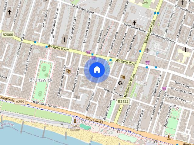 Apartment for rent in Brunswick, Brighton & Hove