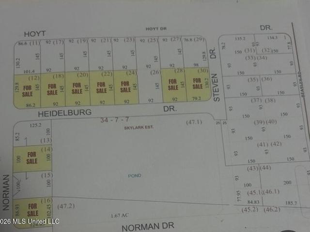 Land for sale in Gautier, Mississippi