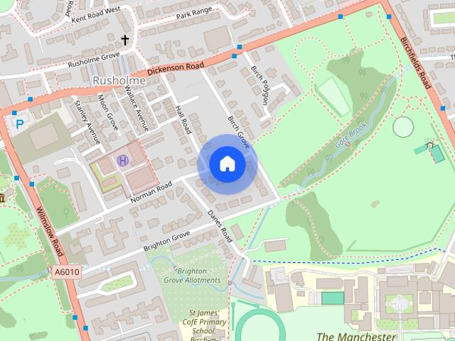 House for rent in Victoria Park, Manchester
