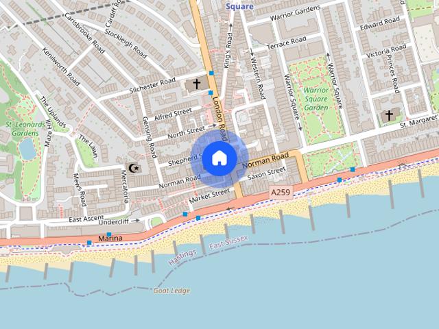 Apartment for rent in St Leonards, Hastings