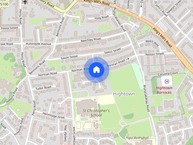House for rent in Hightown, Wrexham