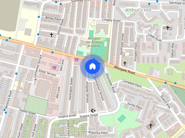 Apartment for rent in Arthur's Hill, Tyne And Wear