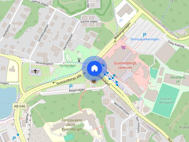 Stuga hyra i Gustavsberg, Stockholm