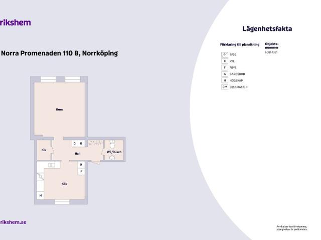 Lägenhet hyra i Norrköping, Östergötland