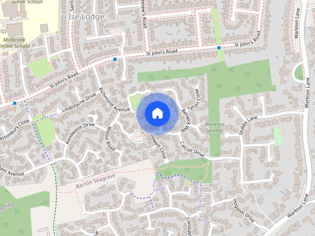 House for rent in Ise Lodge, Kettering