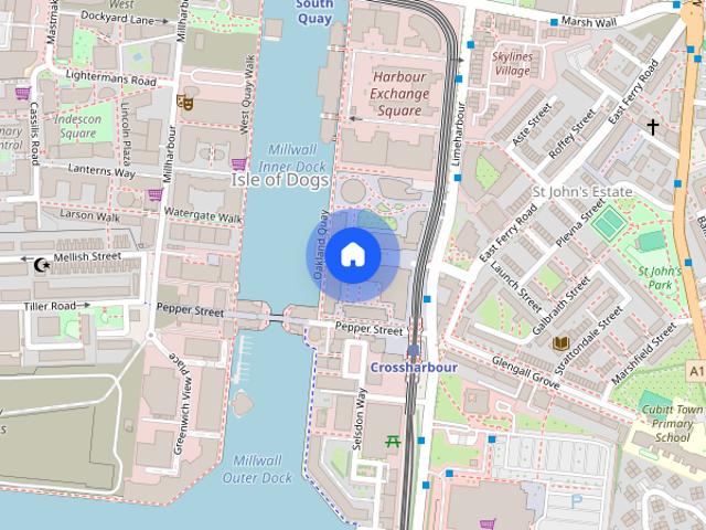 Apartment for rent in Isle Of Dogs, Greater London