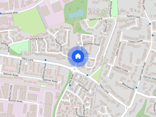 House for rent in Mile Cross, East Bank
